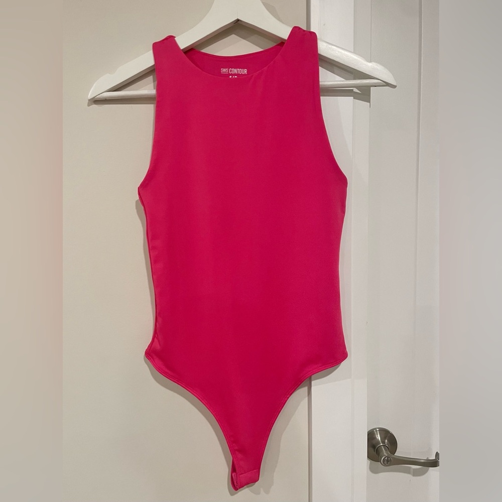 Pink One Piece Tank Top